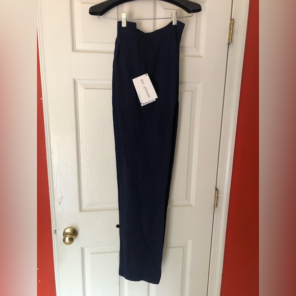 St. John pant Navy blue size 8